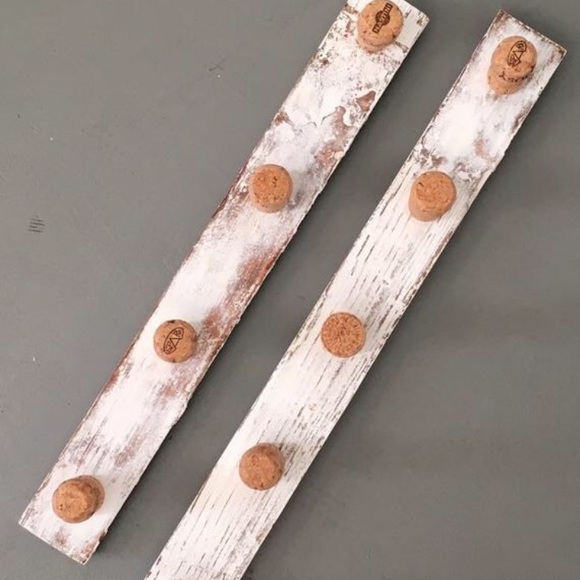 Handmade Champagne Cork Jewelry Rack Hanging Rack - Picture 8 of 8